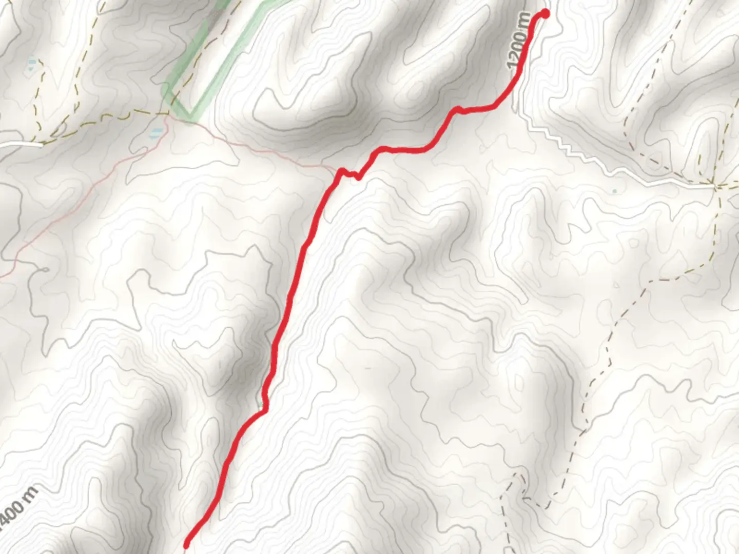 An image depicting the trail Big Spur Tank and Toll Road Trail and its surrounding area.