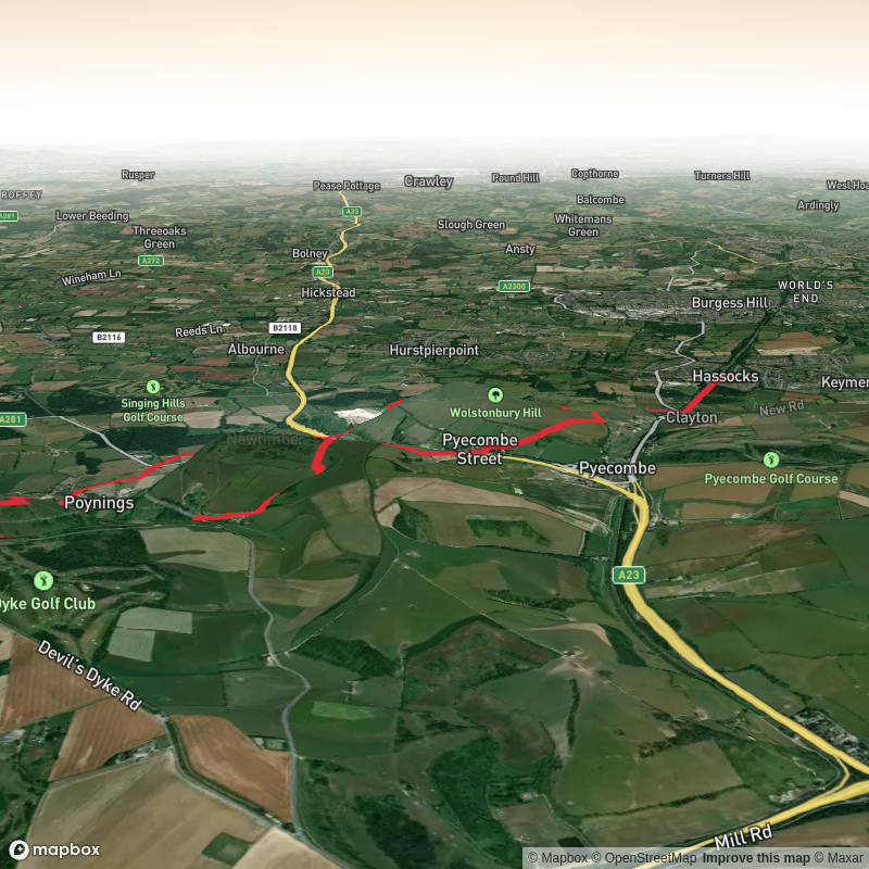 Hassocks, Devils Dkye, and Wolstonbury Hill