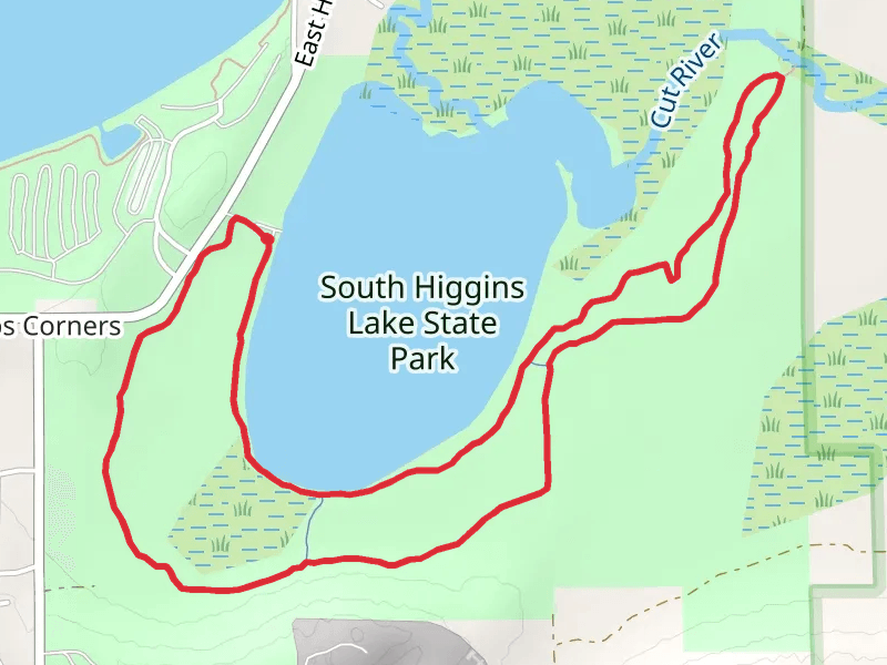 Marl Lake Green and Blue Loop Trail
