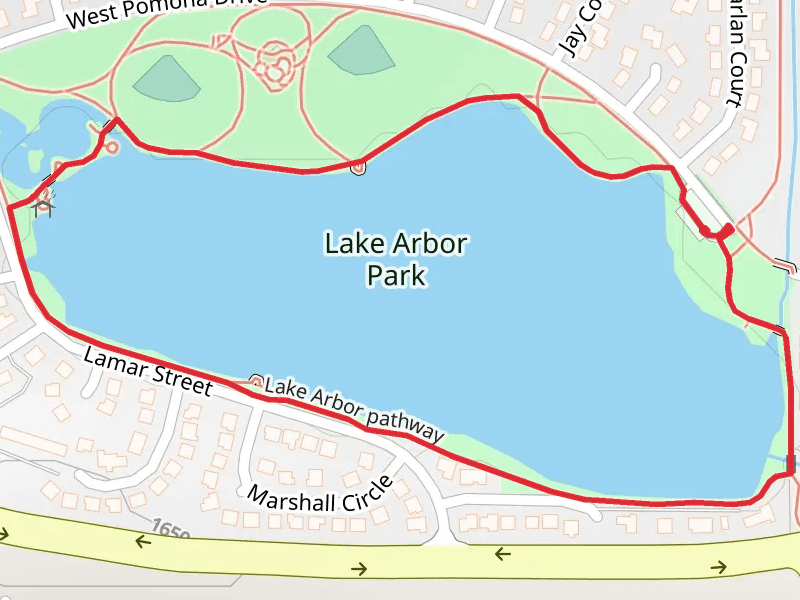 Lake Arbor Park Loop