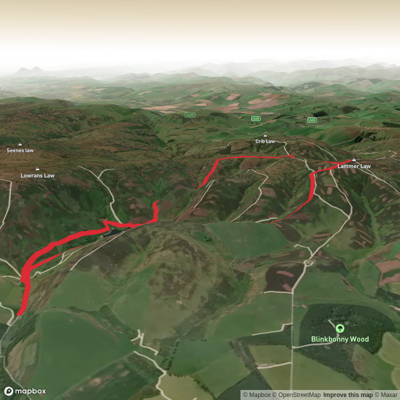 Hopes Reservoir, Rogers Cleugh and Lammer Law Loop