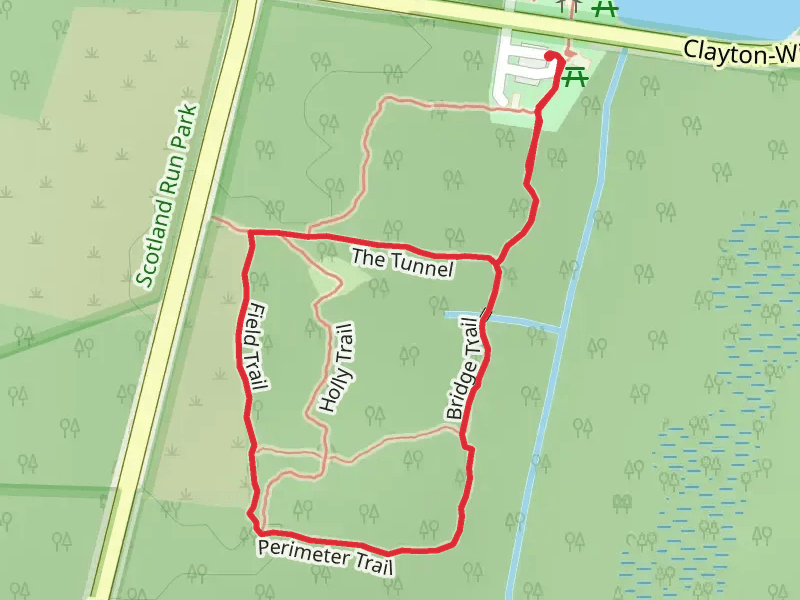 The Tunnel, Field and Bridge Loop Trail