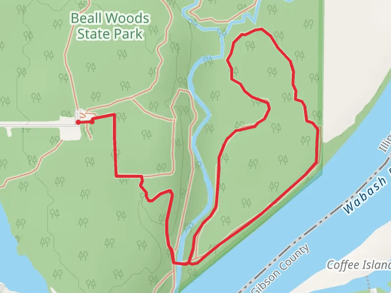 Ridgeway Loop via White Oak Trail