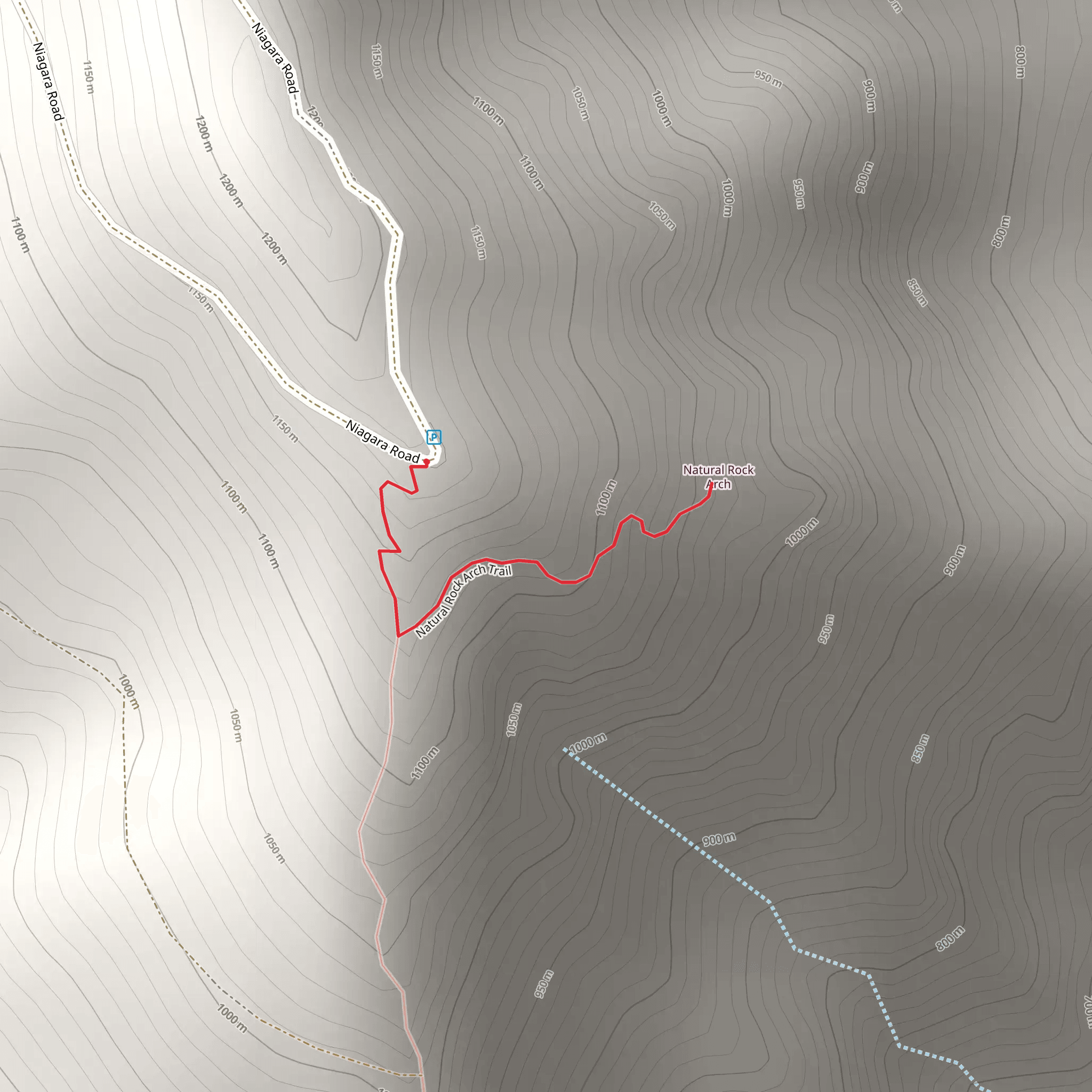 Niagara Road mobile static map