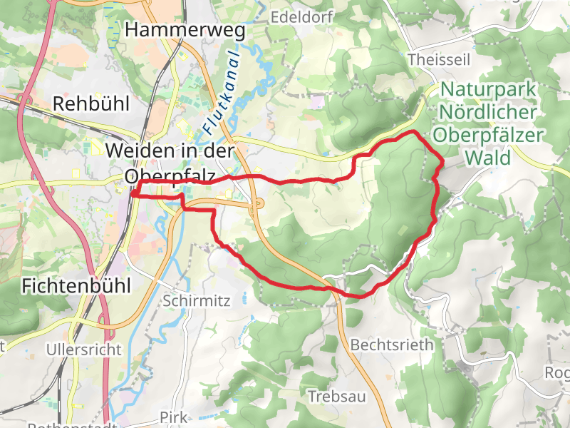 Weiden and Troglersricht Loop