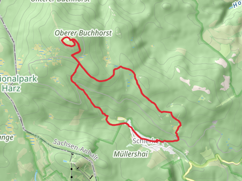 Brocken Loop from Schierke