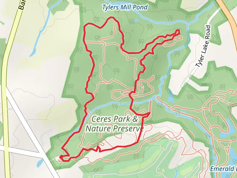 Ceres Park and Nature Preserve Loop