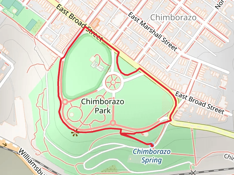 Chimborazo Park Loop