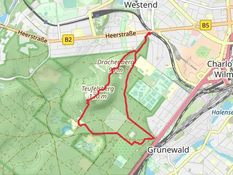 Teufelsberg via Schildhornweg