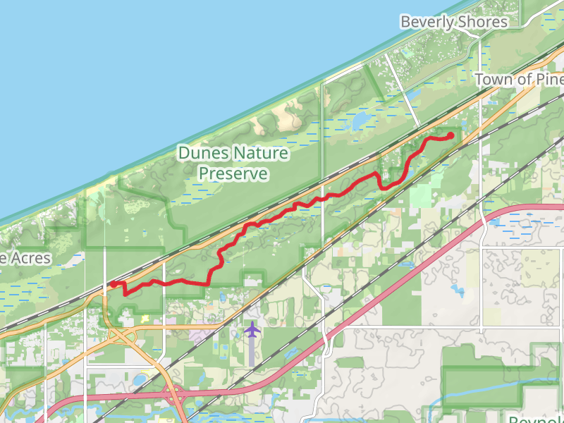 Glenwood Dunes and Dunewood Trace Trail