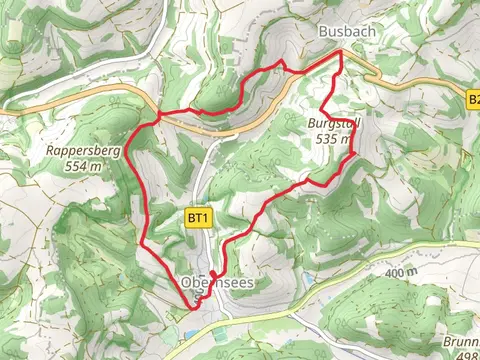 Obernsee Rundwanderweg and Oberailsfeld Hollfeld