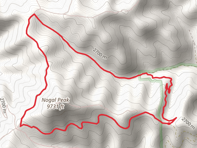 Crest Trail, Tortolita Canyon Trail and Nogal Canyon Loop Trail