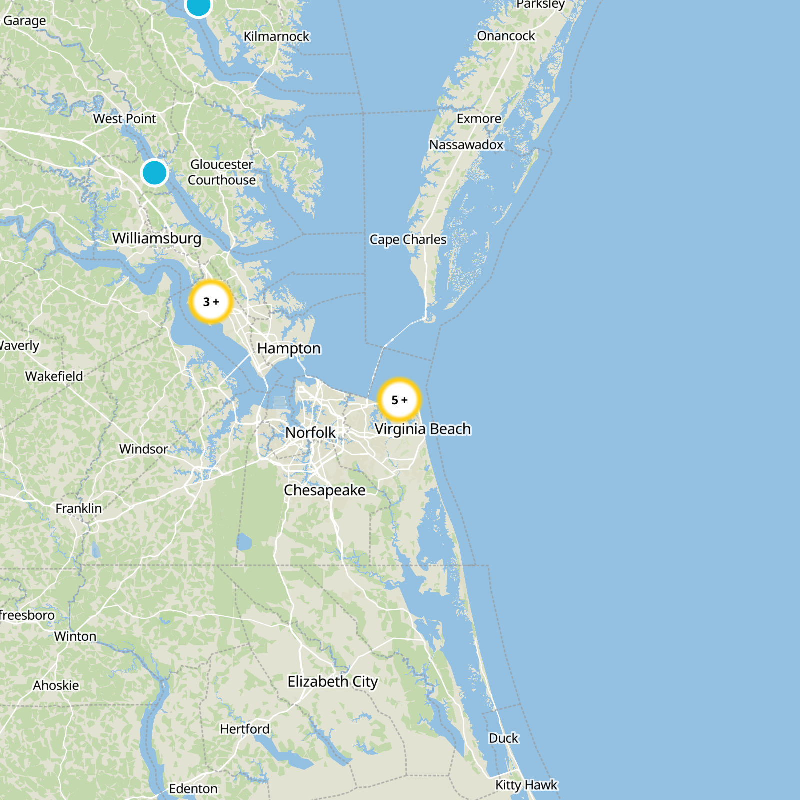 City of Virginia Beach Static Map
