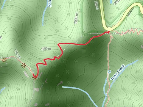 Cowrock via Appalachian Trail