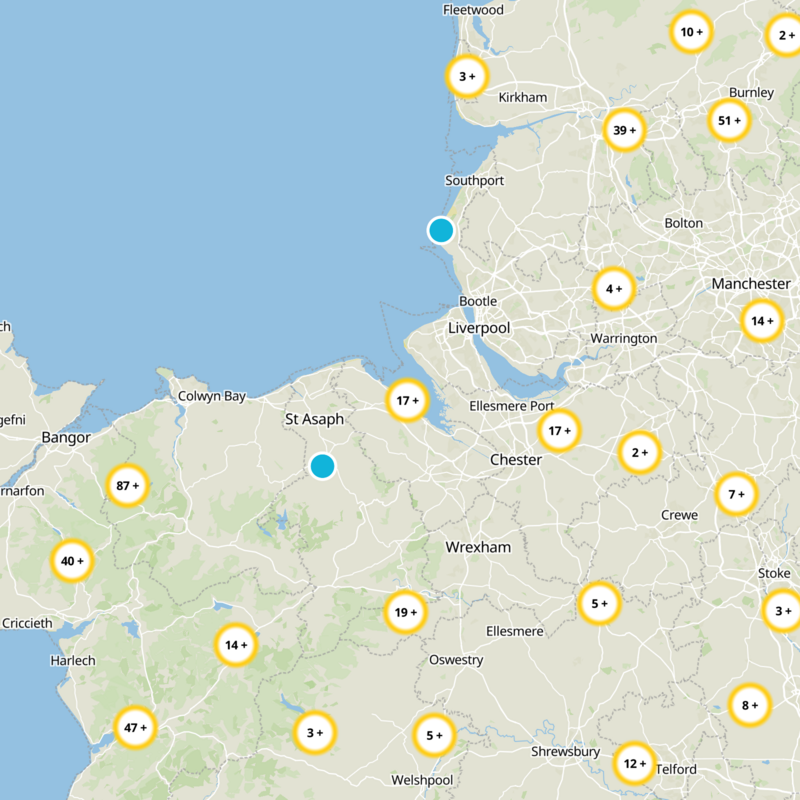 Flintshire Static Map