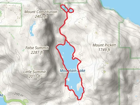 Mountain Lake and Twin Lakes Loop Trail
