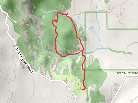 Box Top and Bumblie Wall Loop Trail