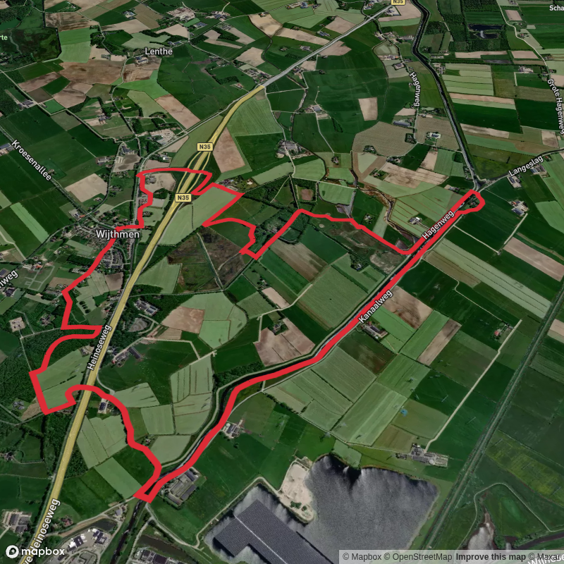 Woestijnen Weg and Kanaal Weg Loop