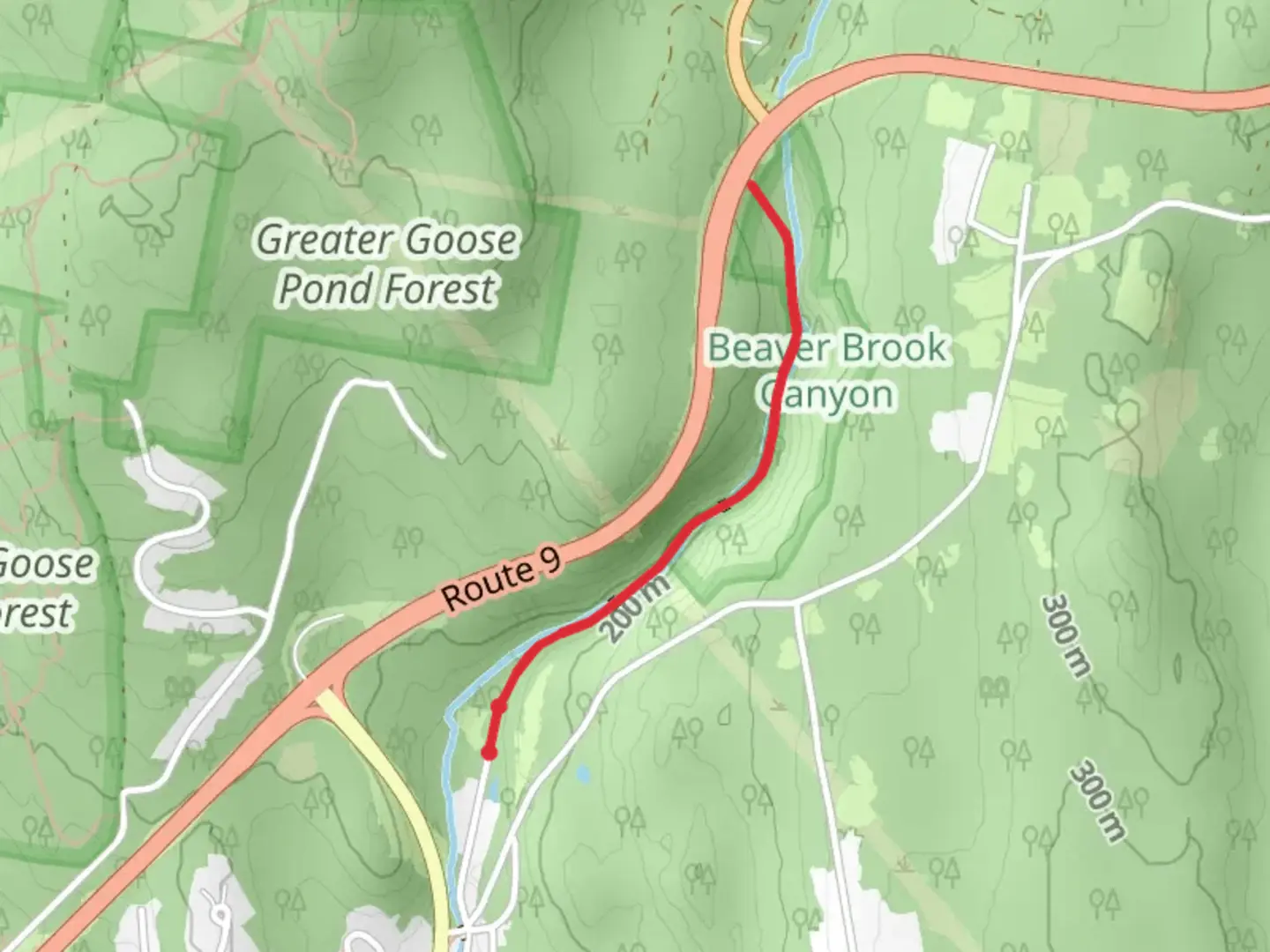 An image depicting the trail Beaver Brook Natural Area Walk and its surrounding area.
