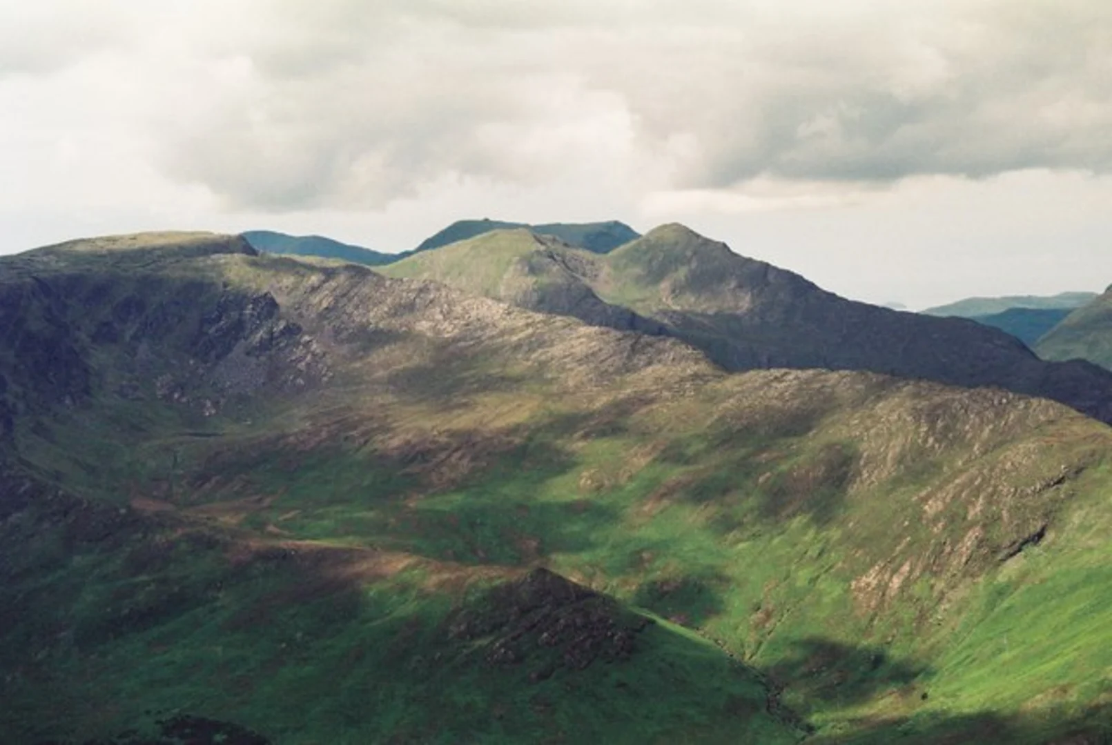 An image depicting the trail Ben Gorm and Ben Creegan Loop and its surrounding area.