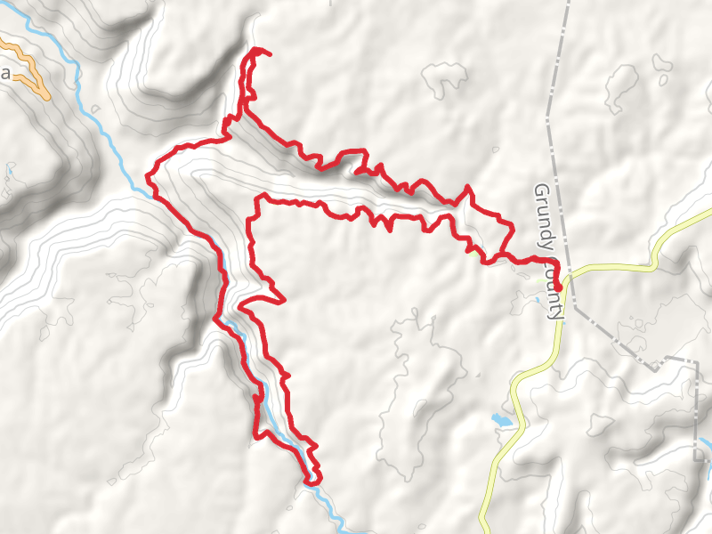 Boyd Branch, Savage Creek and Collins River Loop