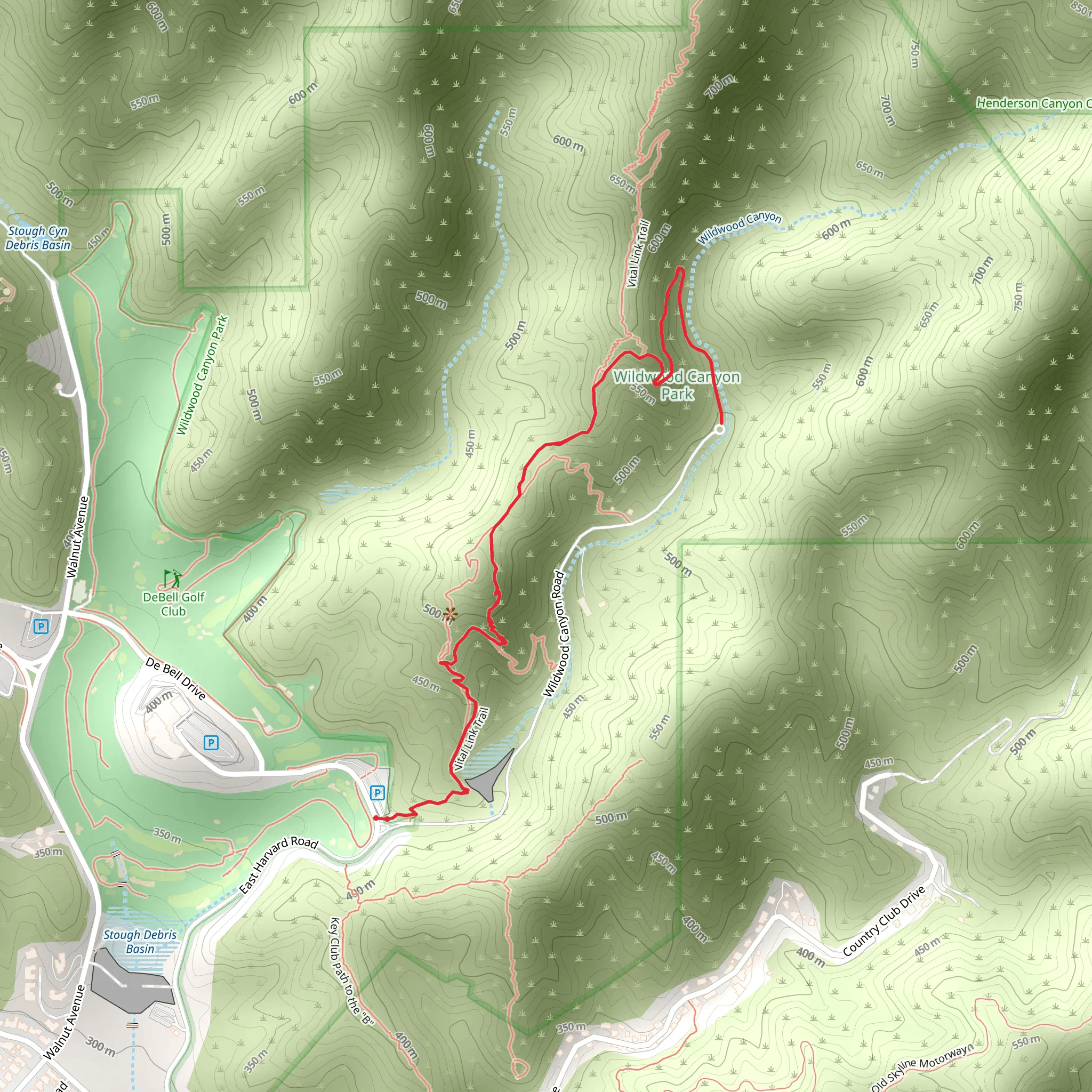 Wildwood Park mobile static map