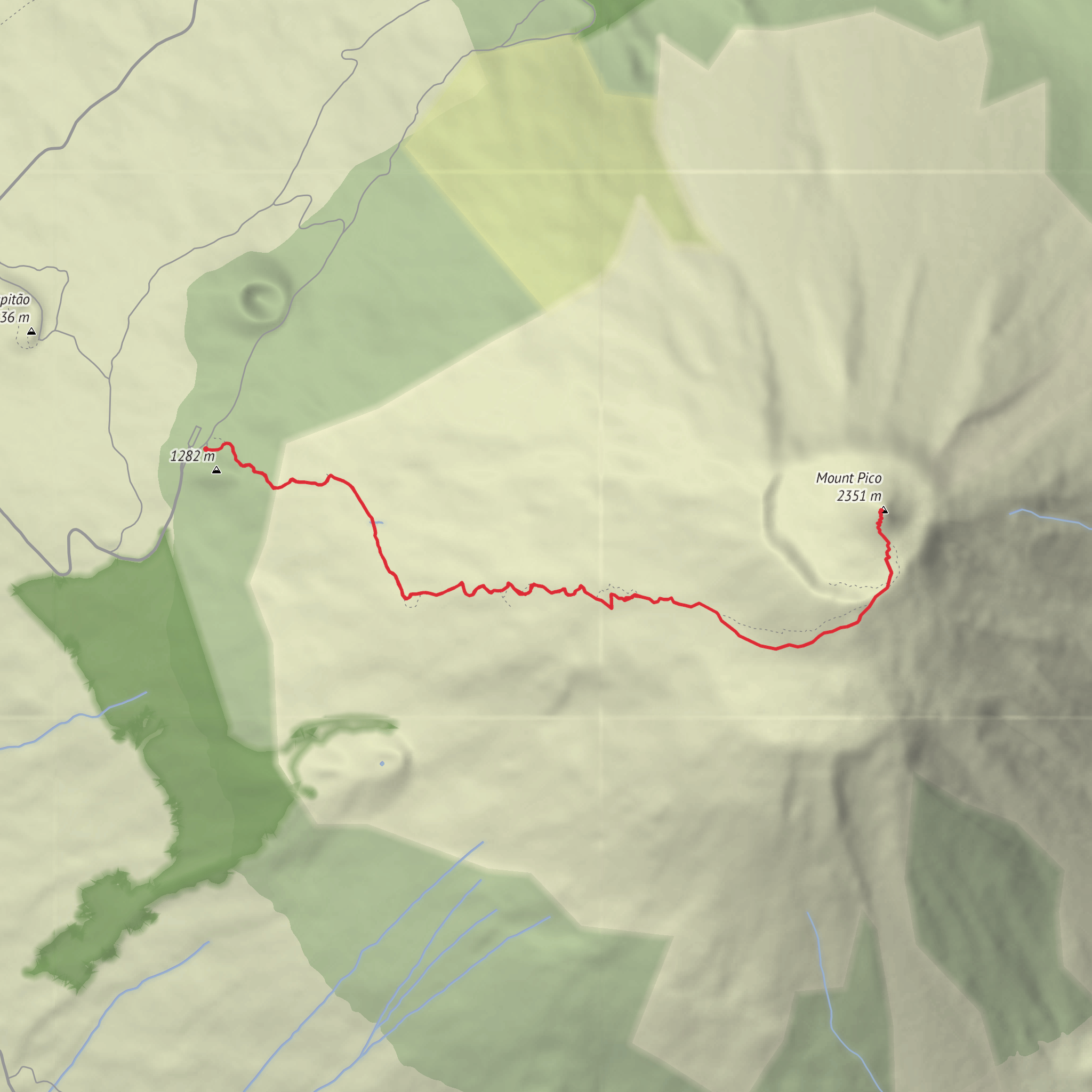 Trilho do Pico mobile static map
