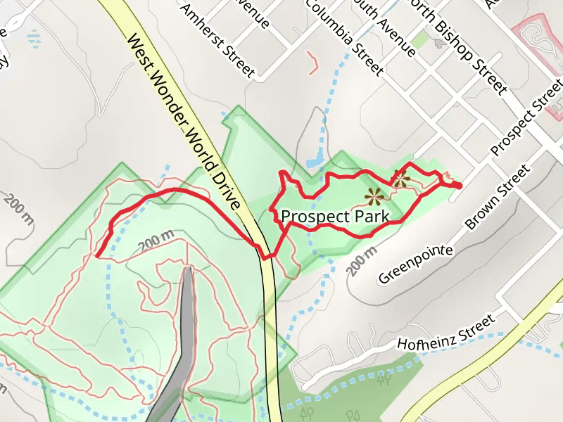 Blue and Dante's Loop Trail