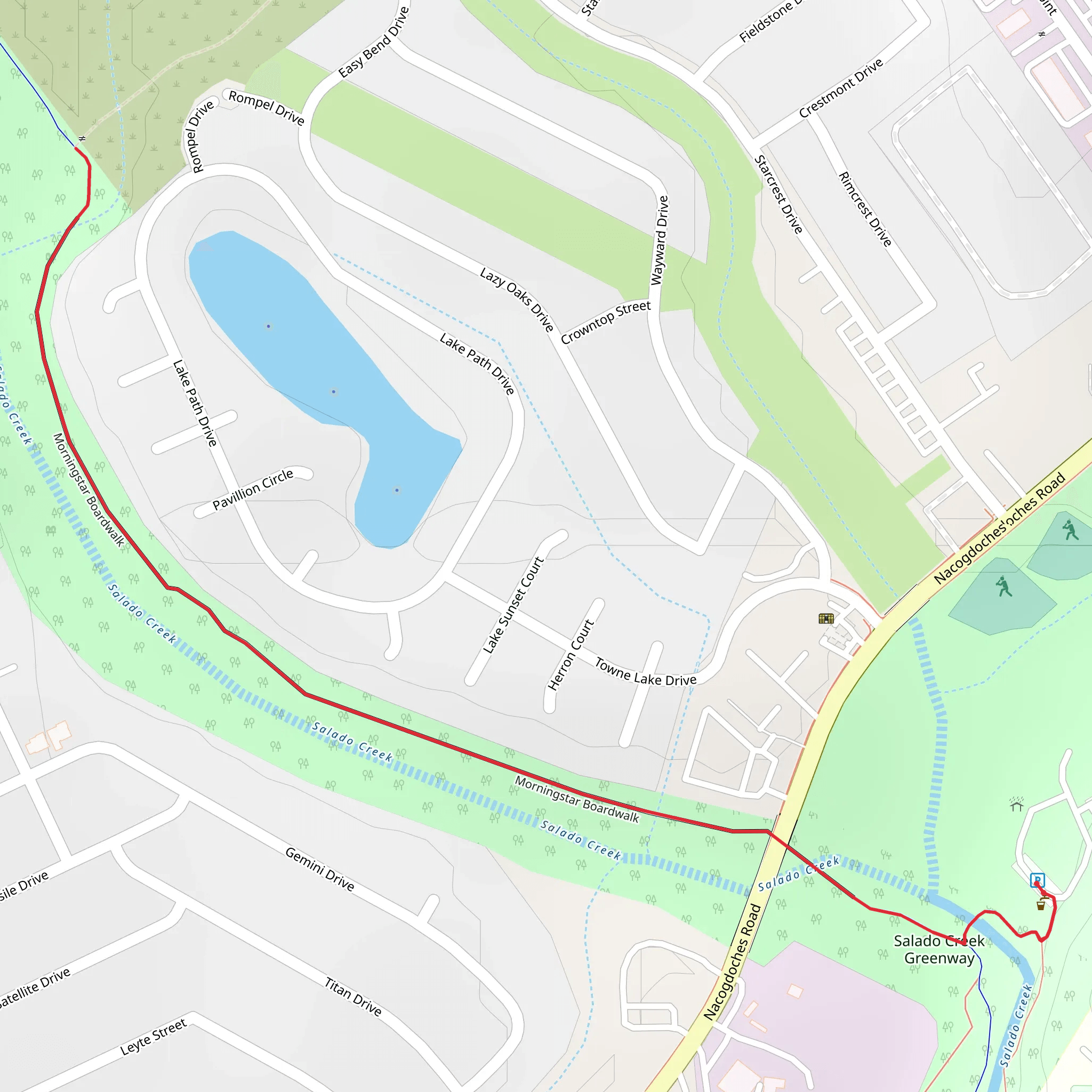 Morningstar Boardwalk and Salado Creek Greenway Trail | Bexar County