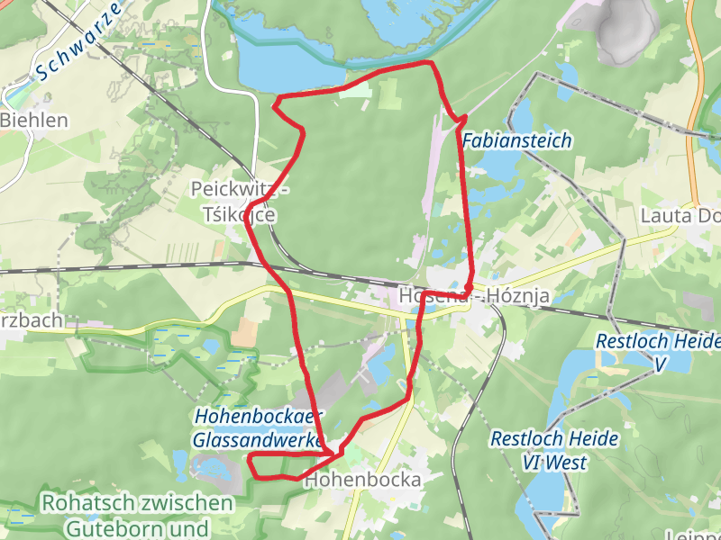 Hosena Loop via Senftenbergersee