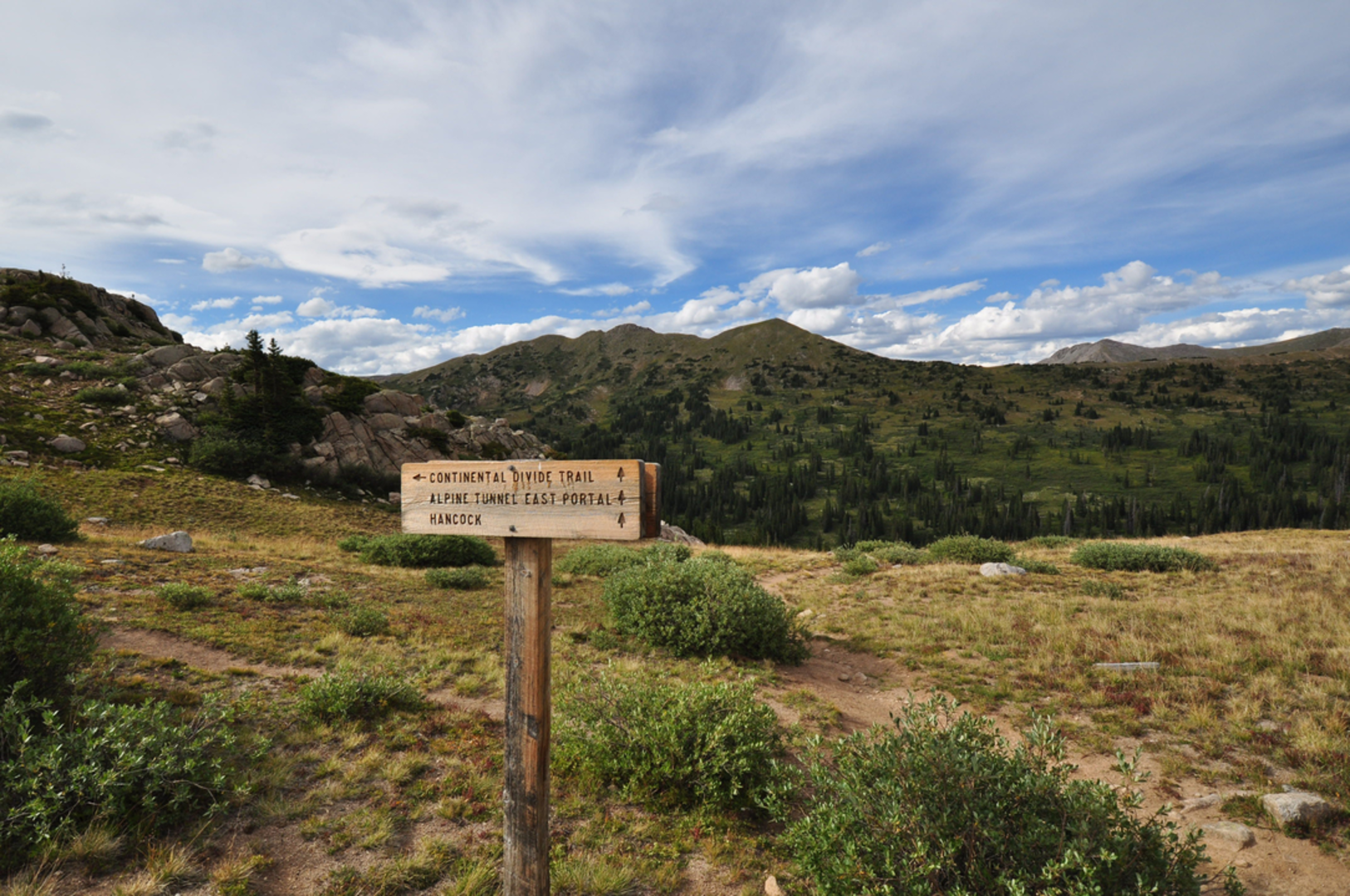 An image depicting the trail East Portal Trail and its surrounding area.