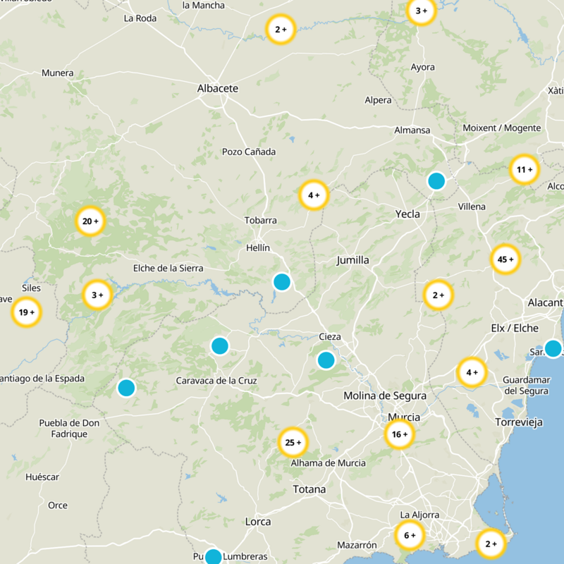 Hellín Static Map
