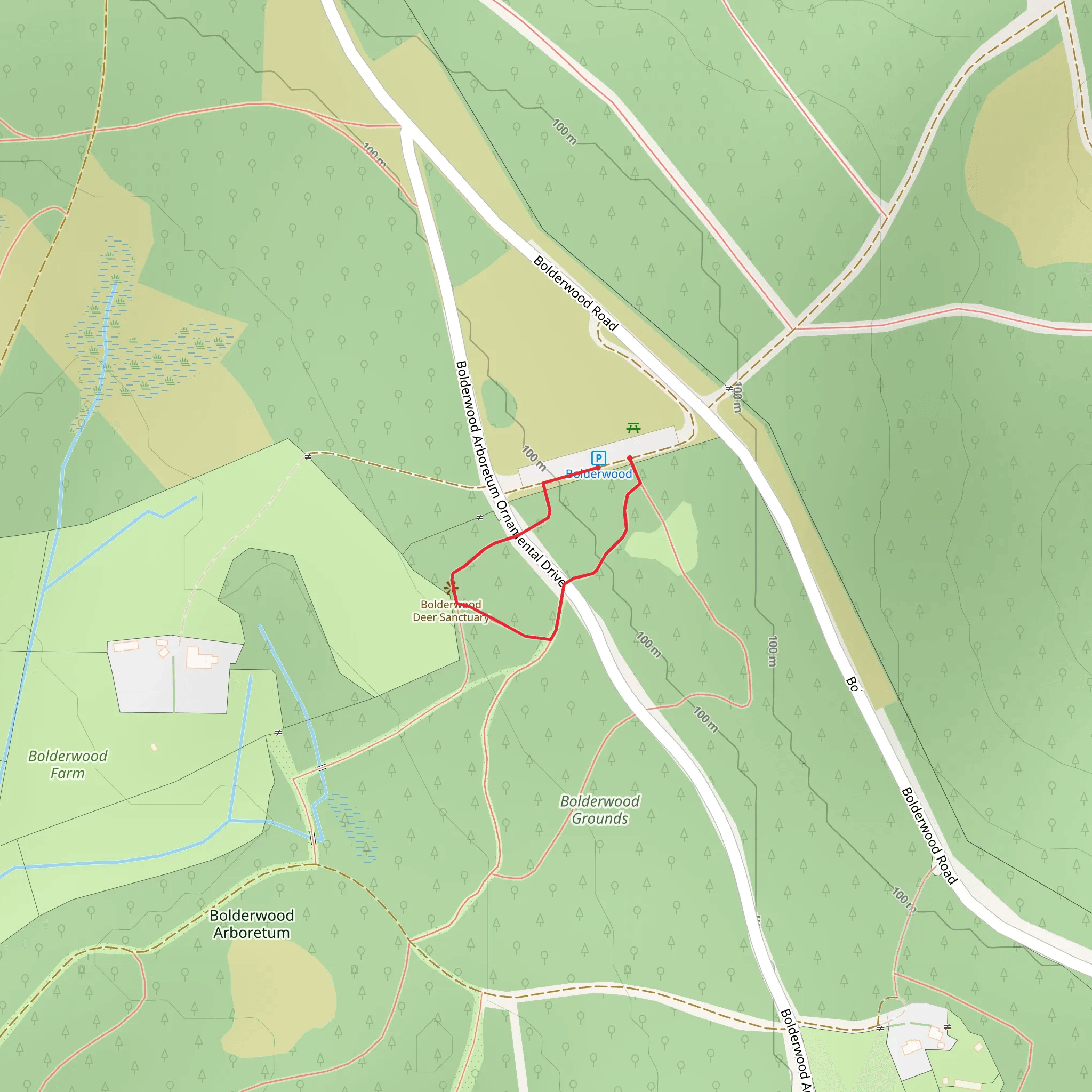 Bolderwood Accessible Trail mobile static map