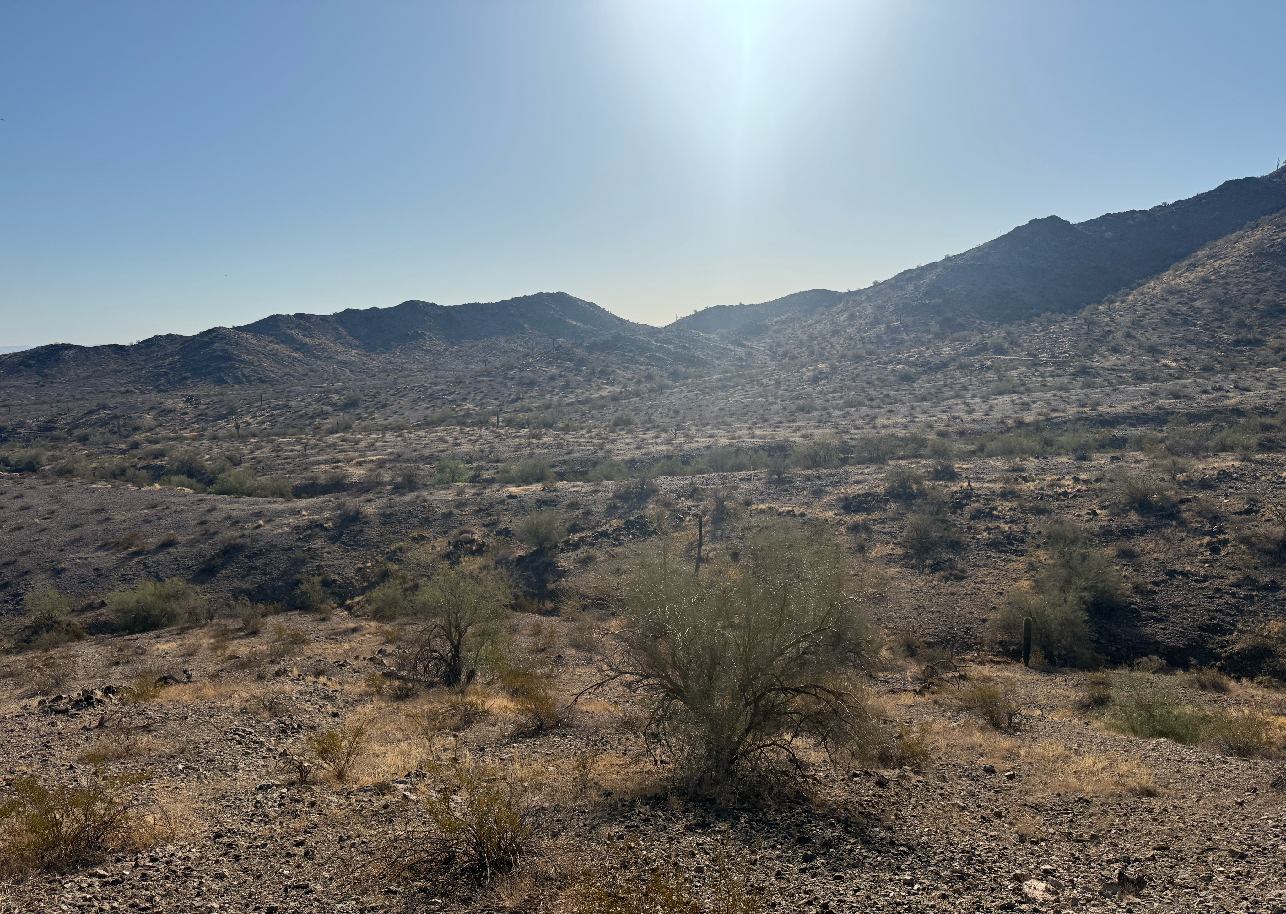 A map preview of the recording Gila Trail, Baseline Trail, Rainbow Valley Trail, Durant Trail, Toothaker and Horseshoe Trails  and .