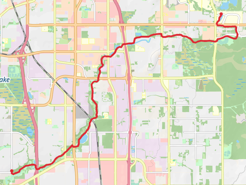 Campbell Creek Trail - University Lake