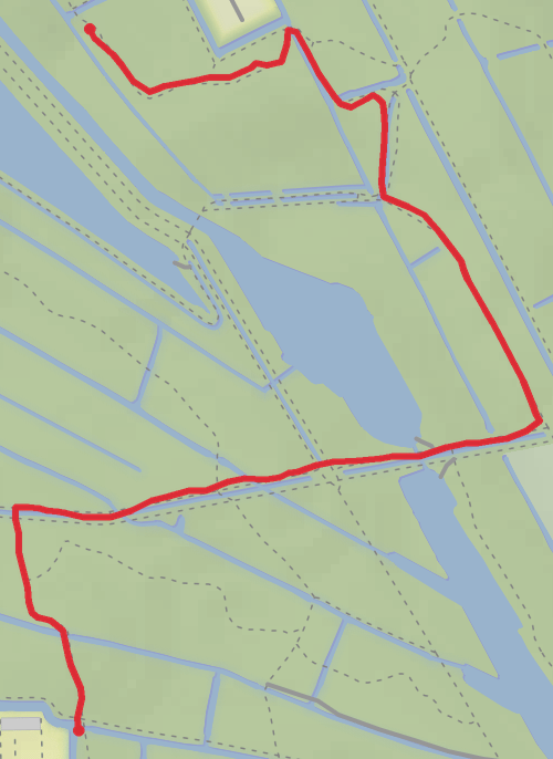 Diemen Wandelen mobile static map