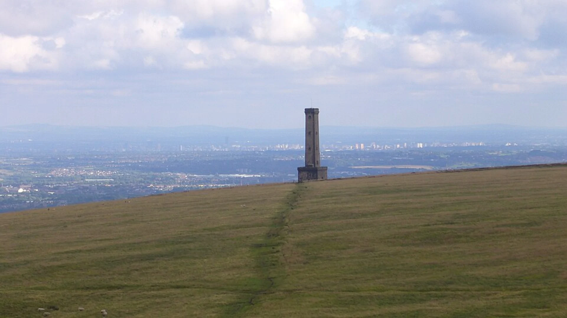 An image depicting the trail Ramsbottom-Bull Hill-Stubbins Loop and its surrounding area.