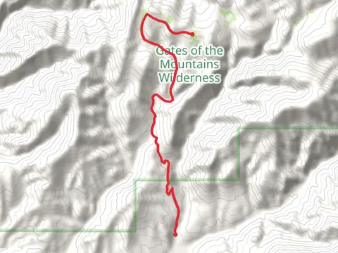 Kennedy Spring via Hunters Gulch