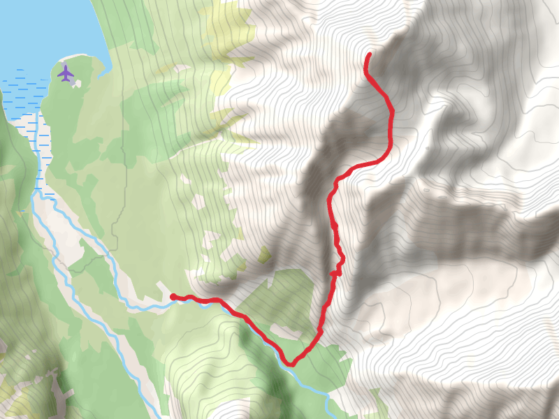 Bold Peak via East Fork Eklutna River Trail