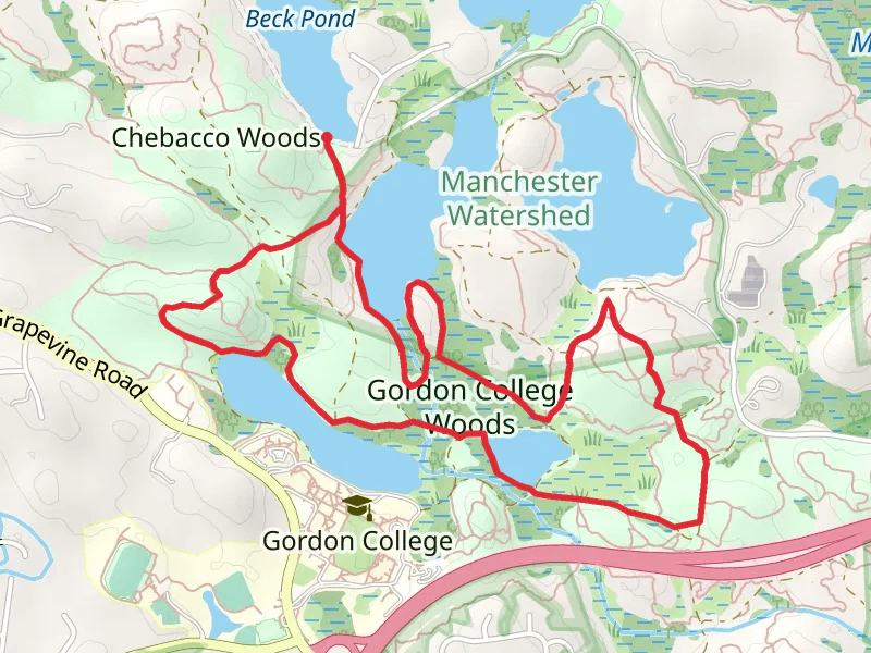 Gordon College Woods Loop