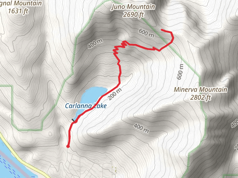 Carlanna Lake Trail
