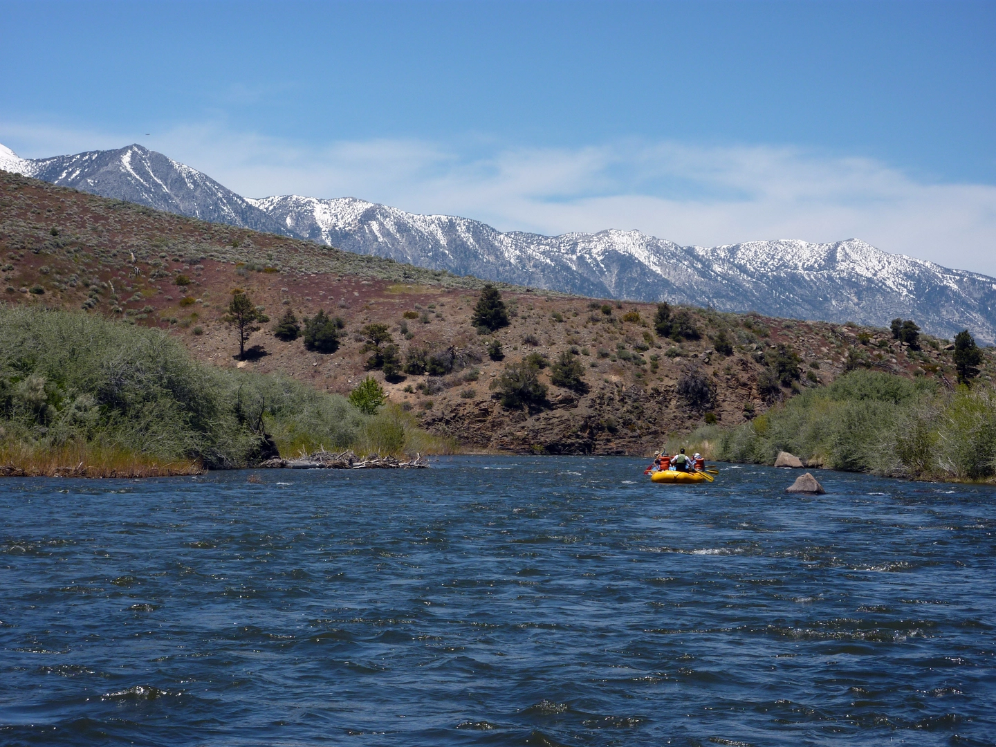 An image depicting the trail Barber Peak and East Fork Carson River and its surrounding area.