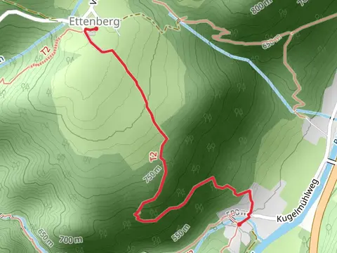 Altes Mesr Mesnerw to Zur Kugelmuehle via Hammerstielweg