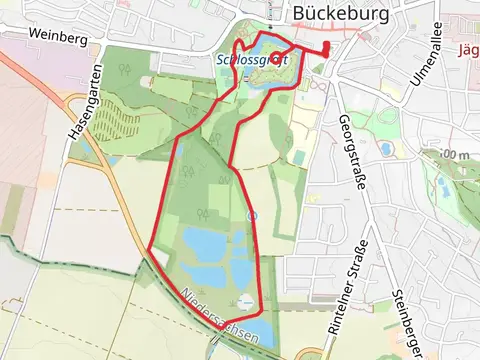 Schlossgraft via Kleinenbremen and Sigwardsweg