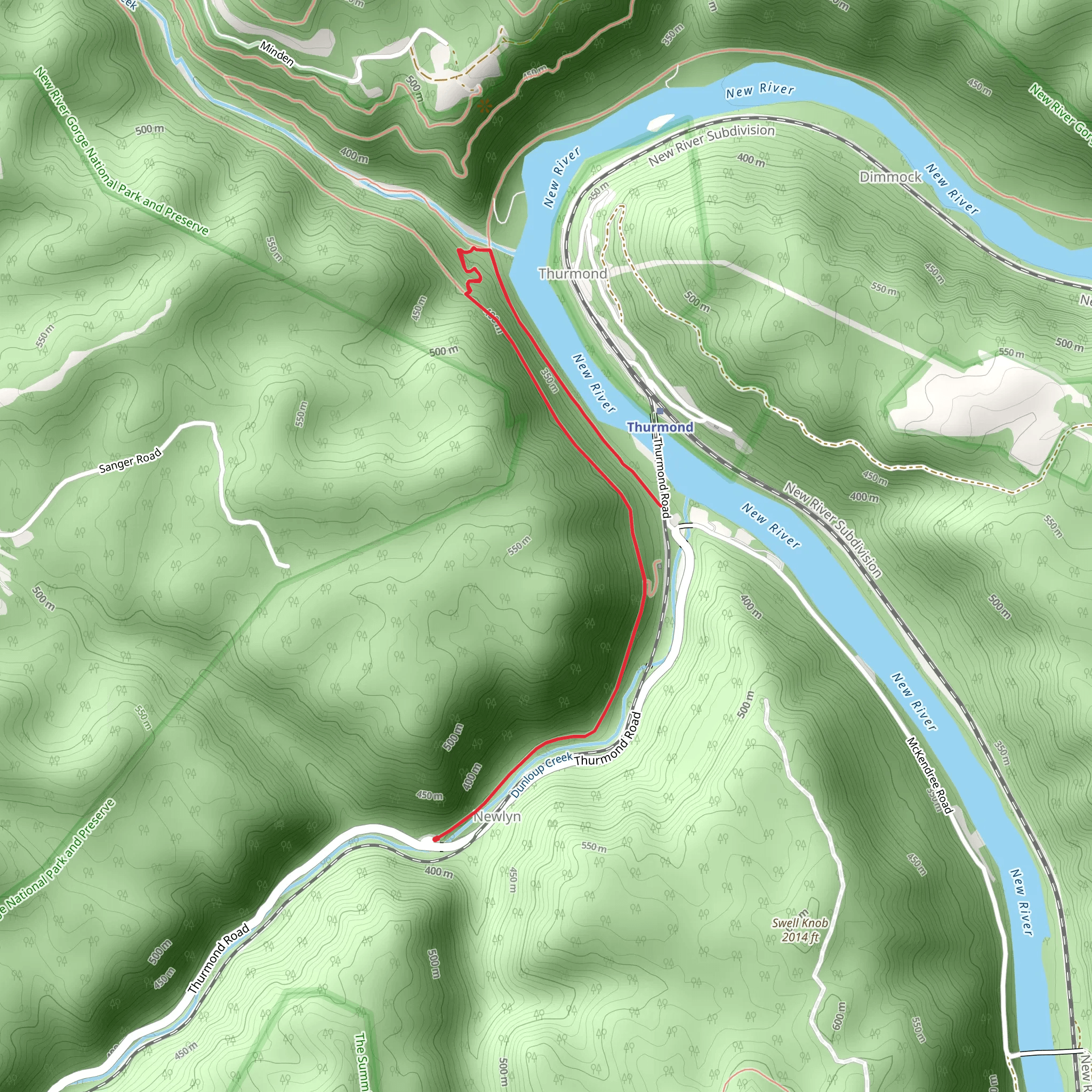 Rend and Southside Trail mobile static map