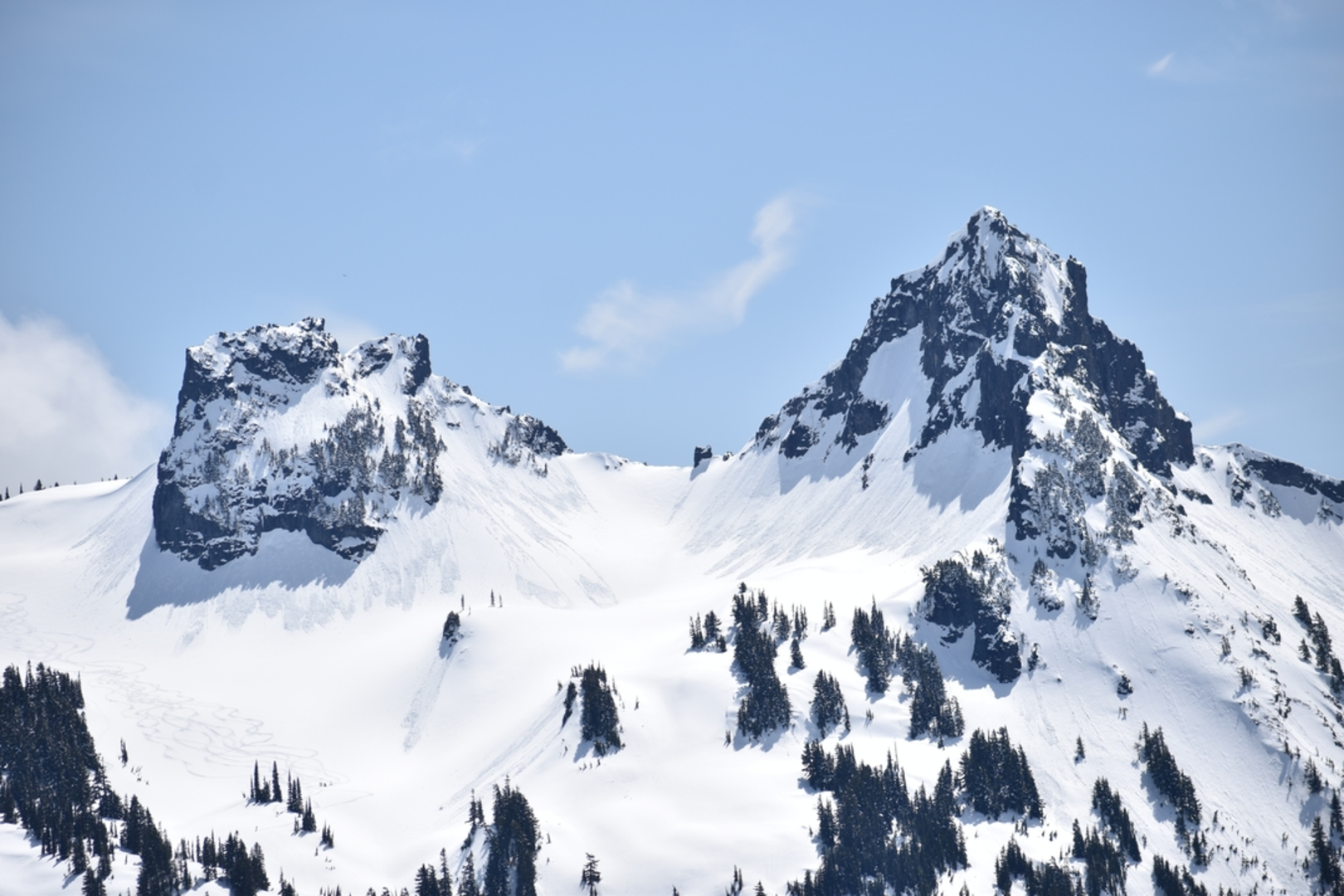 An image depicting the trail Tatoosh Trail and its surrounding area.