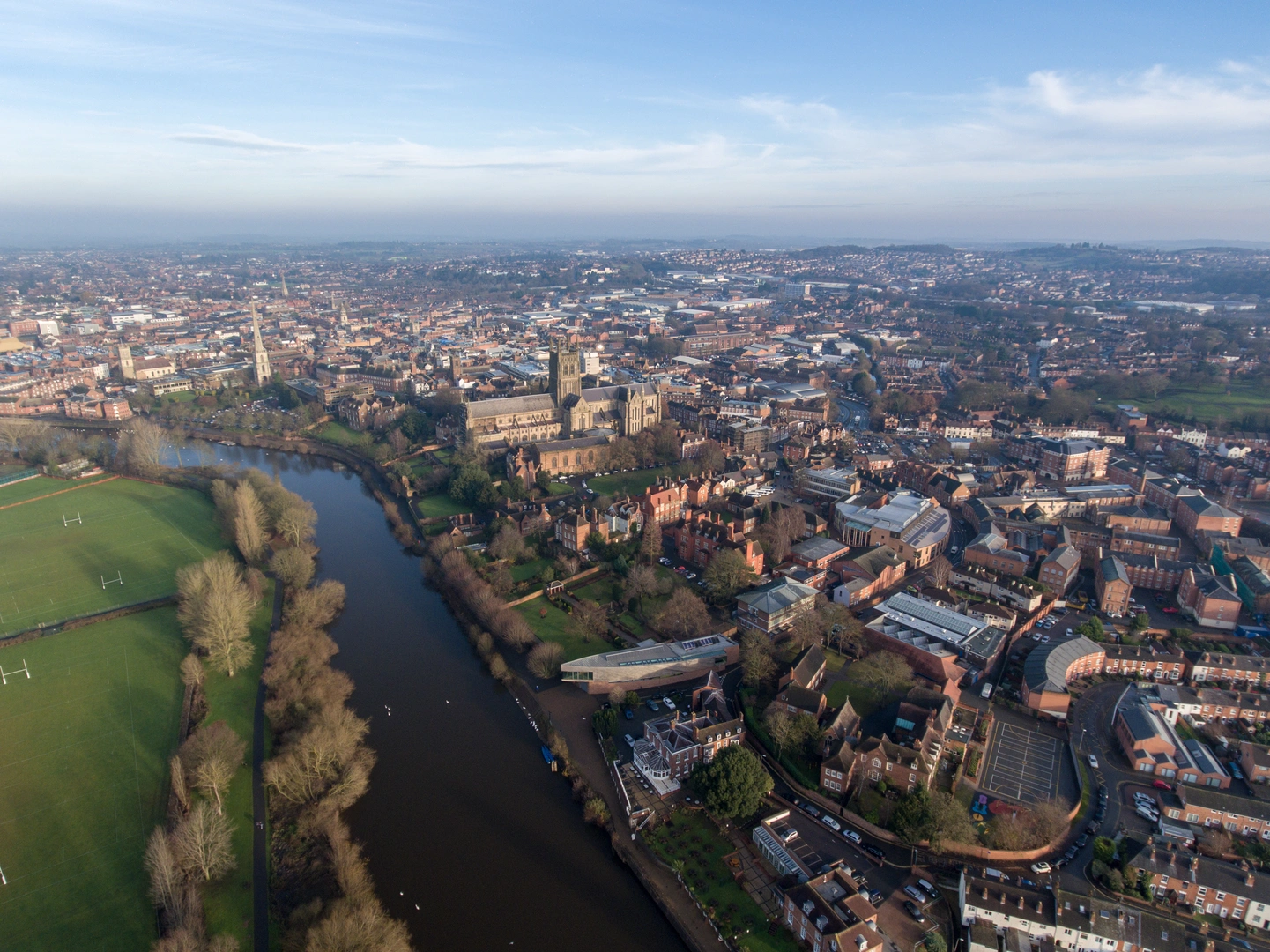 An image depicting the trail Three Choirs Way and its surrounding area.