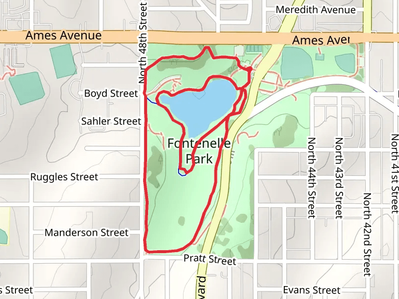 Fontenelle Park Loop