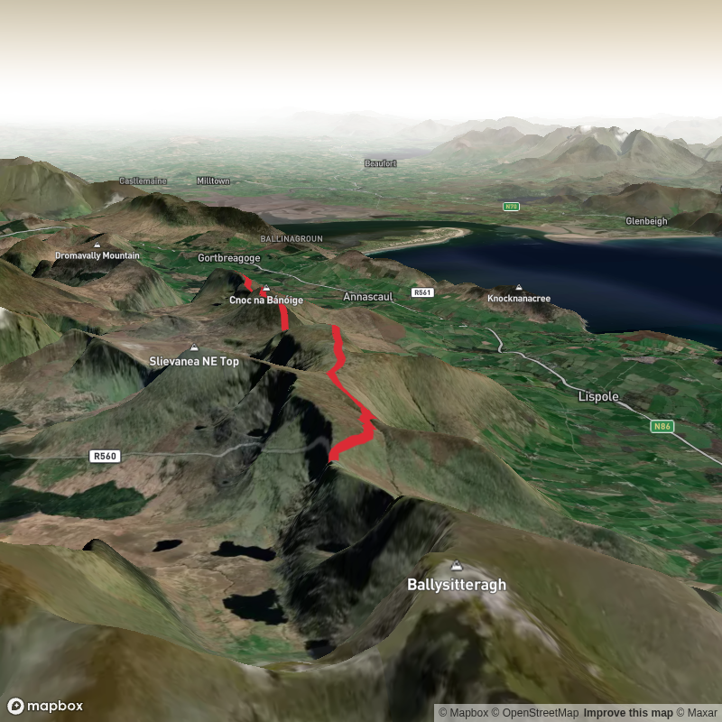 Anascaul to Conor Pass Hike from County Kerry