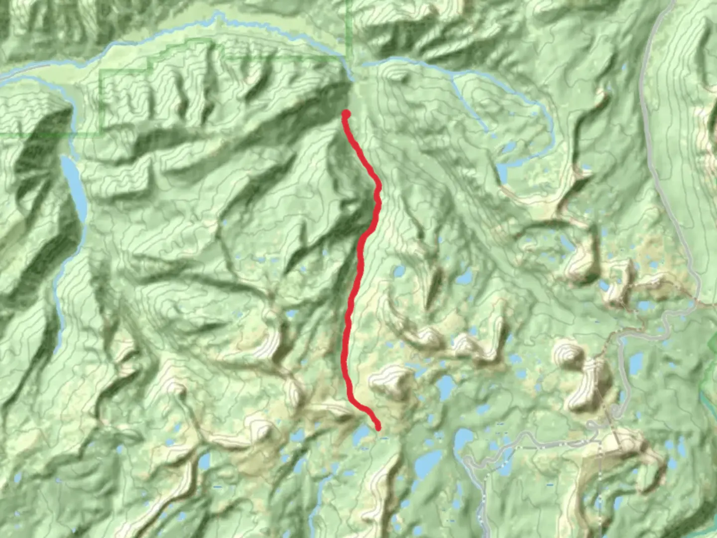 An image depicting the trail Middle Fork Weber River Trail and its surrounding area.